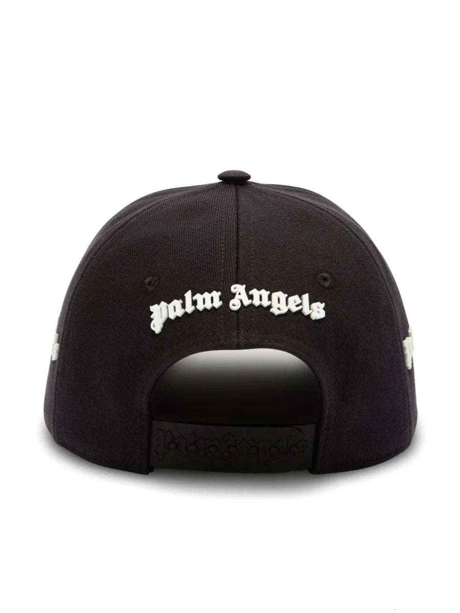 Palm Angels Appliqué Logo Cap in Black – HighEndLabels