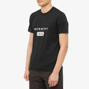 Givenchy 1952 Reverse Logo Printed T-Shirt in Black