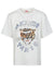 Kenzo Drawn Tiger Printed Logo T-Shirt in White