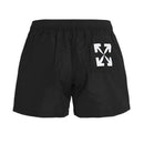 Off-White Single Arrow Swimshorts Black