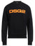 Dsquared2 DSQ2 Orange Patch Sweatshirt in Black