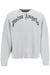 Palm Angels GD Curved Logo print Sweatshirt in Grey