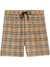 Burberry Vintage Small Check Print Swim Shorts in Beige