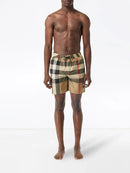 Burberry Big Check Swim Shorts in Beige