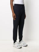 C.P. Company Diagonal Raised Joggers in Total Eclipse Navy