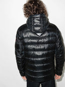 Canada Goose Crofton Padded Down Hooded Coat Black