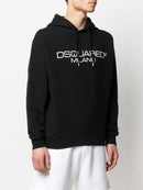 Dsquared2 D2 Milano Hoodie Black