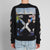 Off-White Colour Painting Diagonals Crew Sweatshirt in Black