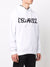 Dsquared2 Fluorescent Spray Hoodie in White