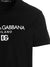 Dolce & Gabbana Embroidered DG Milano Logo T-Shirt in Black