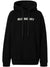 Burberry Ansdel Logo print Hoodie in Black