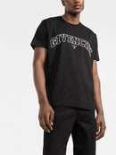 Givenchy College Logo-embroidered T-shirt Black