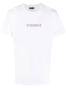 Missoni Stitches Logo T-shirt White