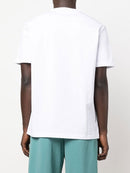 Versace Logo-print Crew-neck T-shirt in White