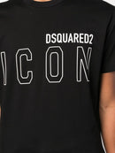 Dsquared2 Icon Outline T-shirt in Black