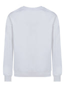 Balmain Paris Logo Printed Sweatshirt in White