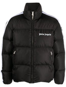 Palm Angels Classic Logo-print Padded Down Jacket in Black