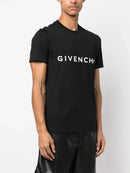 Givenchy Logo Print Oversized T-Shirt in Black