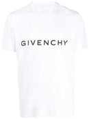 Givenchy Logo Print Oversized T-Shirt in White