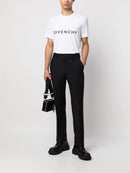 Givenchy Logo Print Oversized T-Shirt in White