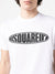 Dsquared2 Surf Board logo print T-Shirt in White