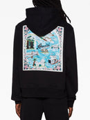 Amiri California Hawaiian Hoodie in Black