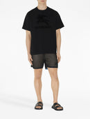 Burberry Equestrian Knight-print T-shirt Black