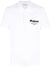 Alexander McQueen Graffiti Embroidered Logo Polo Shirt in White