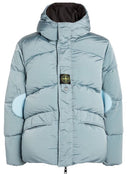 Stone Island Nylon Metal Reversible Padded Coat in Sky Blue