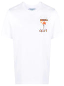 Casablanca La Flamme Du Sport T-shirt White