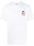 Casablanca Vue De L'Arche Printed T-Shirt in White