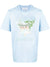 Casablanca Tennis Club Pastelle Print in Ice Blue