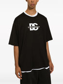 Dolce & Gabbana DG Printed T-Shirt in Black
