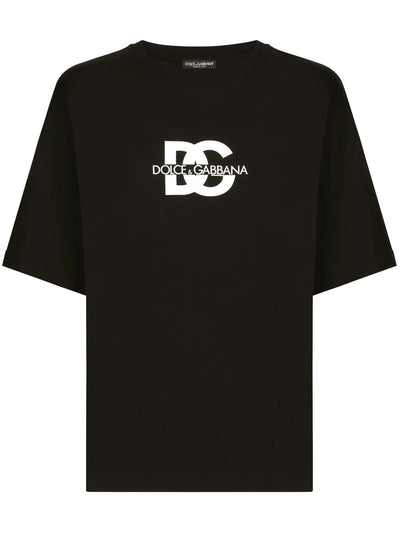 Dolce & Gabbana DG Printed T-Shirt in Black
