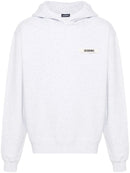 Jacquemus The Gros Grain Hoodie Grey