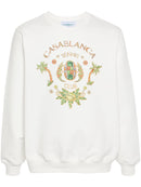 Casablanca Joyaux D'Afrique Tennis Club Sweatshirt White