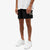 Amiri Staggered Logo Swim Shorts Black