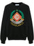 Casablanca Casa Crest Embroidered Sweatshirt in Black