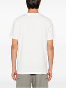 Moncler Embossed-branding Crew-neck Cotton-jersey T-shirt