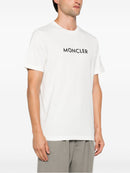 Moncler Embossed-branding Crew-neck Cotton-jersey T-shirt