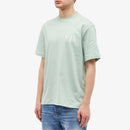 Amiri Staggered Logo T-shirt in Frosty Green