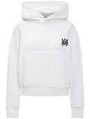 Amiri MA Core Logo Printed Hoodie in White