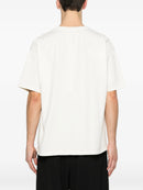 Rhude Script Printed T-Shirt in Vintage White