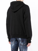 Dsquared2 Graffiti-print Paint Logo Hoodie in Black