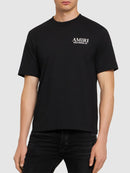 Amiri Hollywood Bones Stacked Logo T-Shirt in Black