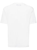 Amiri MA Bar Applique Logo T-Shirt in White