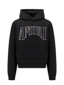 Amiri Zoltar Logo Printed Hoodie in Black