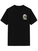 Magiri Sur Mur Printed T-Shirt in Black