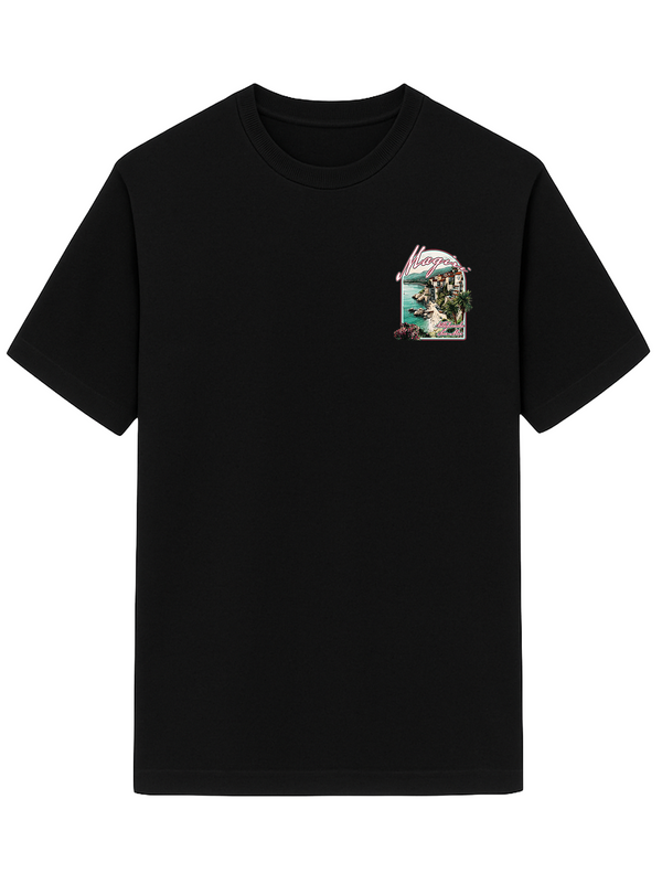 Magiri Sur Mur Printed T-Shirt in Black