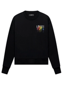 Amiri M.A Drip Collage Sweatshirt in Black